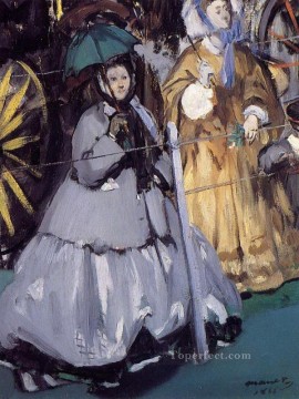 Édouard Manet Painting - Mujeres en las carreras Eduard Manet